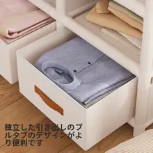 コートハンガー 家庭用寝室 防塵 収納 組み合わせ