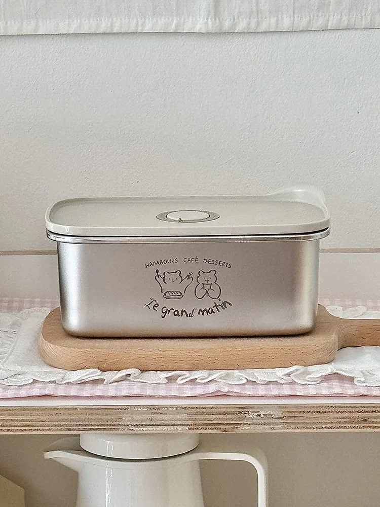 かわいいクマデザインのステンレス製保温弁当箱：フルーツ・密封容器の実用性と耐久性解析