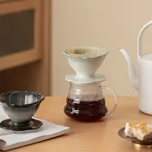 コーヒーフィルター 手淹れコーヒー 漏斗 フィルターカップ セット