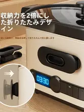 シリコン製 折りたたみ式コード収納器【穴あけ不要・壁面用】