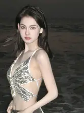 キャミソール レディース  蝶結び トップス セクシー 甘辛MIX おしゃれ リゾート