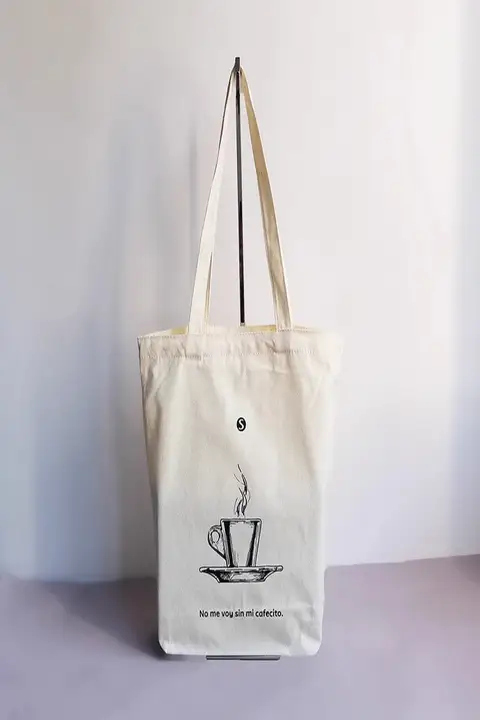 帆布製 ショッピングバッグ【肩掛け・エコバッグ・学生用】