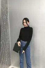 全羊毛の立体編みハイネックセーター【極上の柔らかさ】