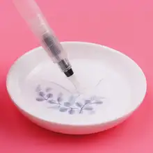 水彩画用 自来水筆【吸水式・大サイズ・円頭・水筒付き】（セットアップ対応）