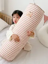 可愛らしいクマデザインの赤ちゃん用抱き枕【取り外し可能・ベッドサポート・脚挟み用】