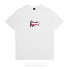 レトロなデザインのショートスリーブTシャツ【コットン・ユニセックス・クリエイティブ】