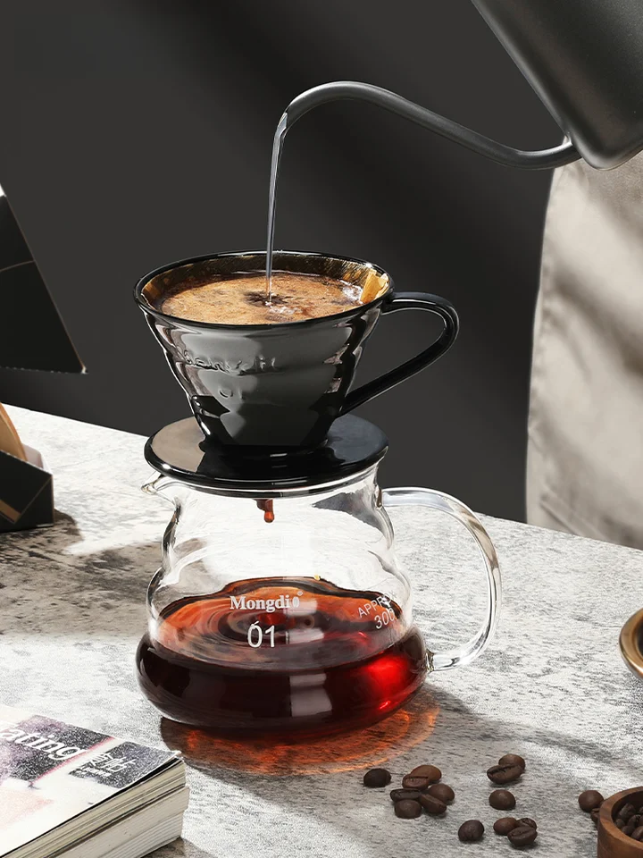ハンドドリップコーヒーフィルター 家庭用 陶器 滴下式 フィルター コーヒー