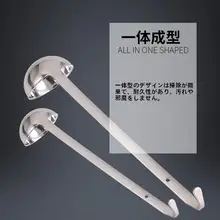 ステンレス製計量スプーン【フック付き・長柄・目盛り付き・お茶やスープ用】