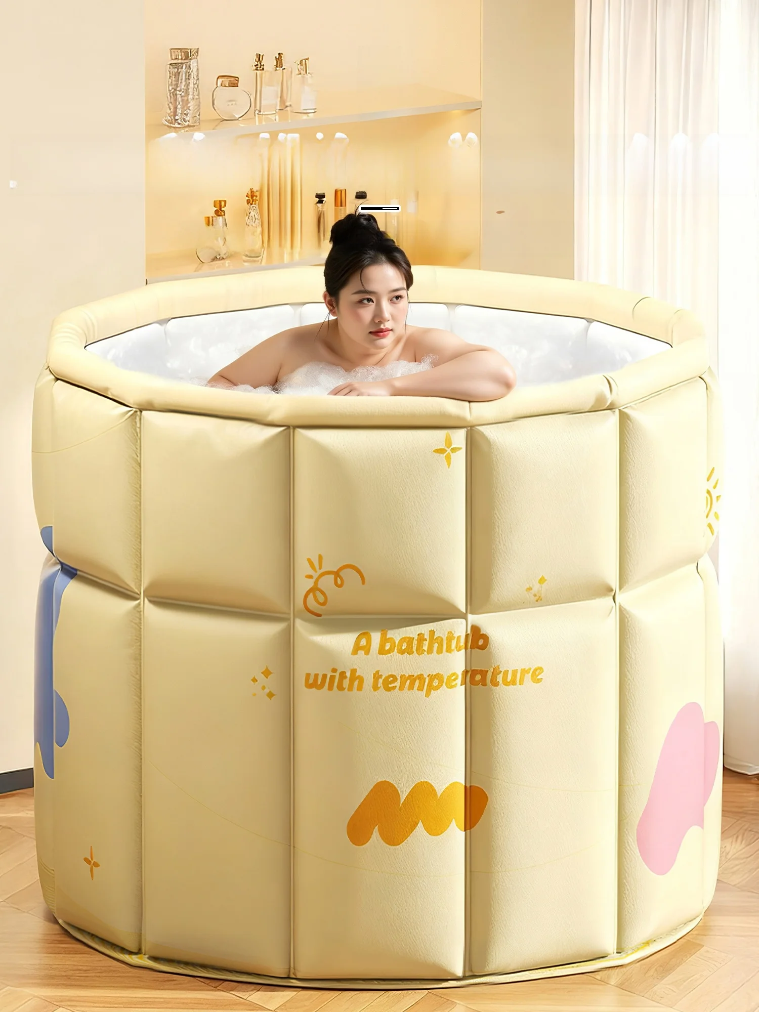 折りたたみ式バスタブの仕組みと実際の使い方