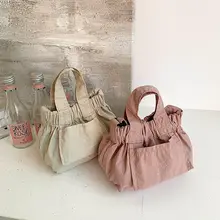 折りたたみ可能な小型バッグ【女性向け・手提げ・ショルダー・バケットバッグ・ユニークデザイン】