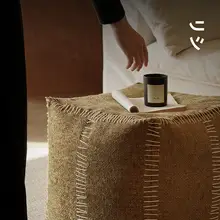 栗石風の純綿手作り蒲団【和モダン・リビング・寝室用】