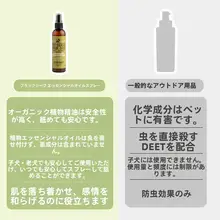 ペット用虫除けエッセンシャルオイルスプレー【散歩用・犬用・アウトドア】