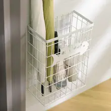 穴あけ不要の壁掛け収納傘立て【ホーム用・水切り付き】