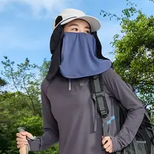 UVカット軽量透湿日焼け防止フェイスマスク【夏用・ネックガード付き】