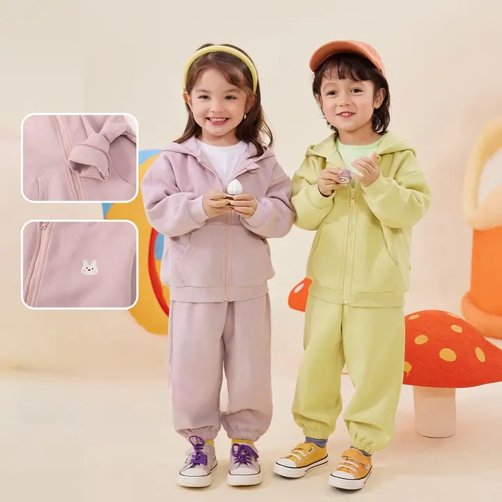 子供用春秋向け カジュアルウェア【男の子用ジャケット・女の子用パンツ・（セットアップ対応）】