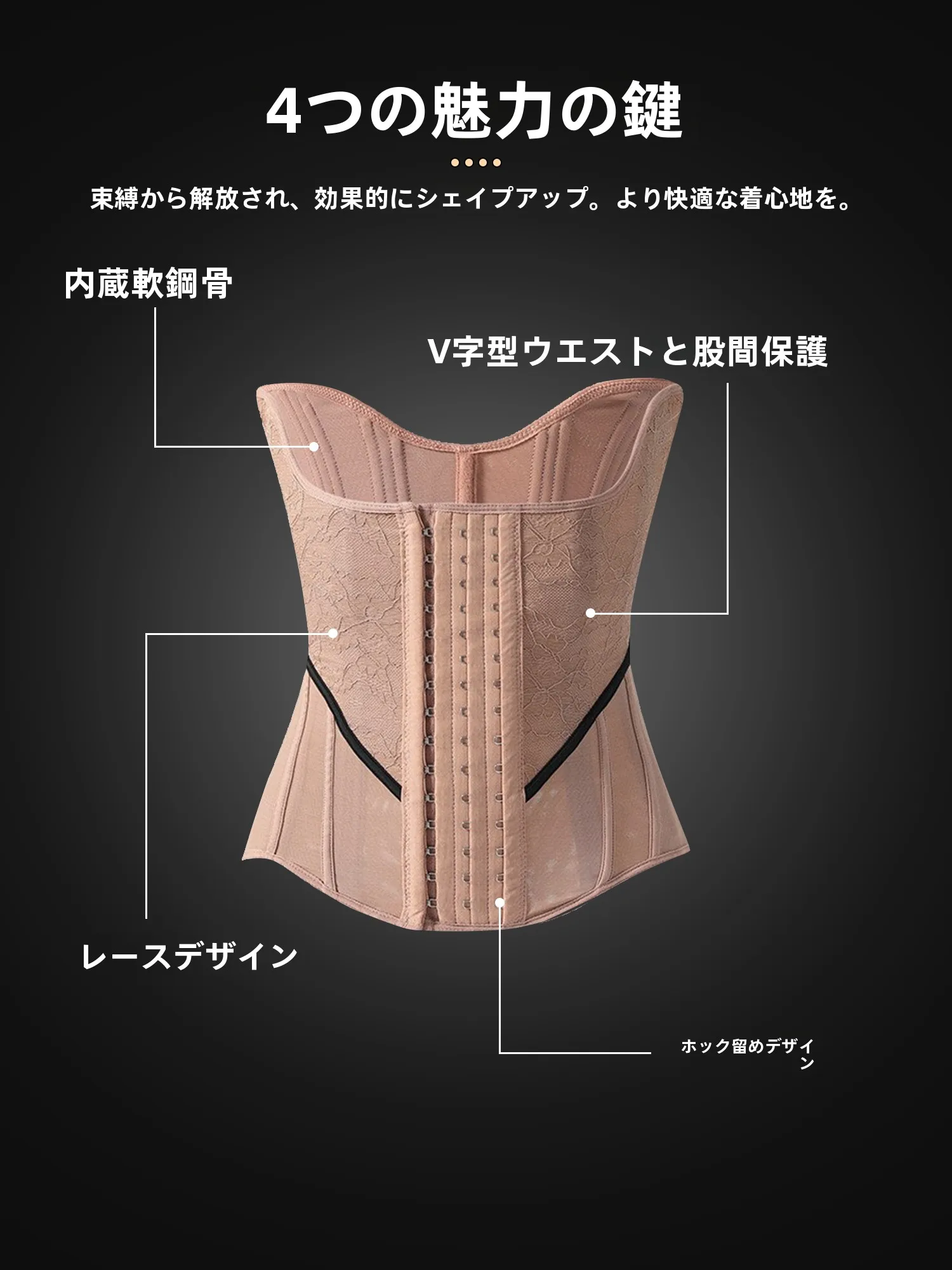 ぽっこりお腹に悩むあなたに、本当に効果的なコルセットはどれ？
