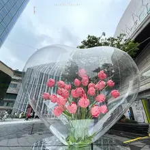 大型ハート型風船【PVC製・撮影用・インスタ映え】