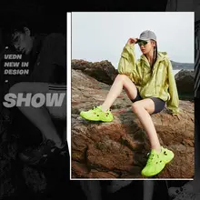 VEIDOORN 通気性抜群のスポーツサンダル【男女兼用・柔らかいソール・リバーシューズ・クッション性・ビーチ用】