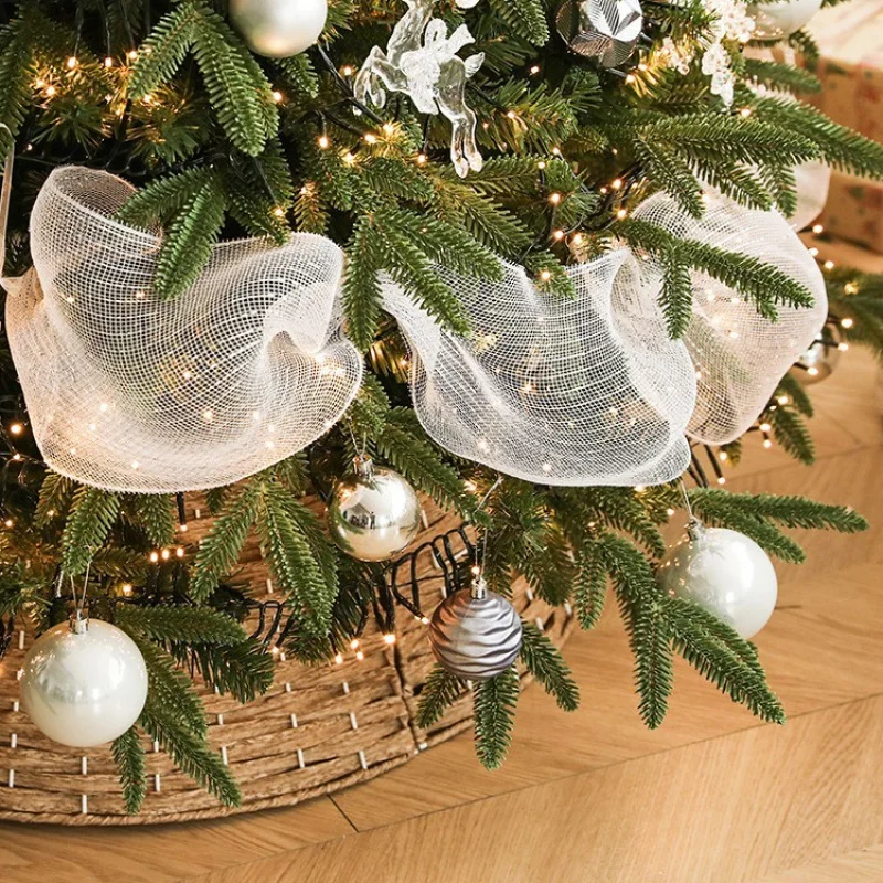 豪華なPE混合葉クリスマスツリー：家庭用装飾品の設置・使用ガイド