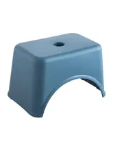 シンプルで軽量なリビング用スツール【厚手・浴室用・プラスチック製・洗面所用】