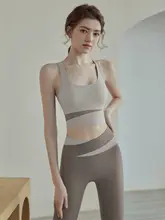 高強度ランニング用スポーツブラ【防震・美背デザイン・ヨガ用・タンクトップ】（セットアップ対応）