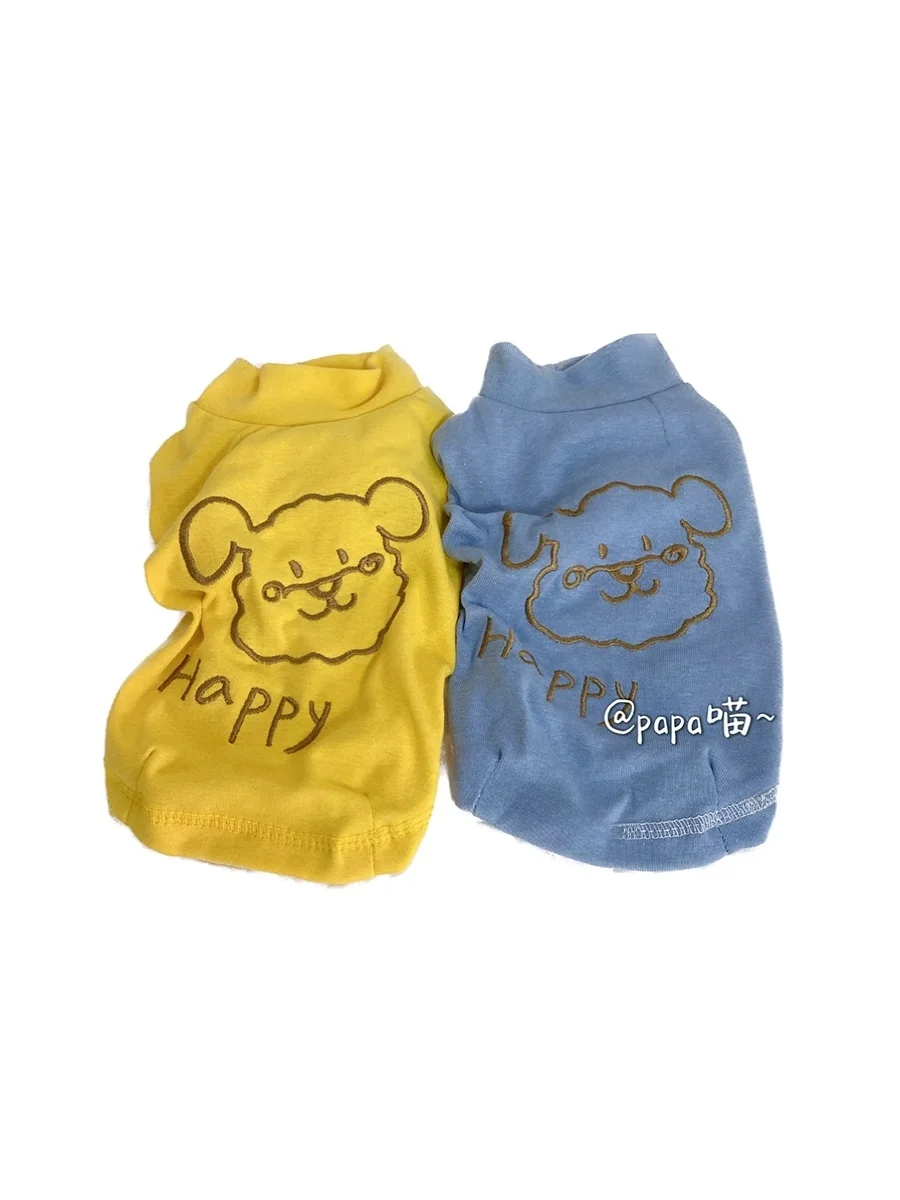 ペット用Tシャツ：犬猫用カジュアルスタイルで引っ掛け防止を実現