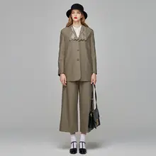 オリジナルデザインの女性用上着【スタイリッシュ・スリムフィット・秋用】（セットアップ対応）