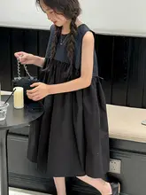 おしゃれな子供用夏季ドレス【フレンチカット・Aライン・タンクトップ風】（セットアップ対応）