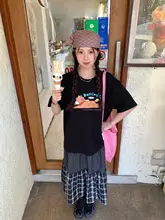 半袖Tシャツ ユニセックス クルーネック 金運アップ プリント ルーズ ストレート カジュアル 春夏 ブラック ホワイト 「WHYSTUDIO_」