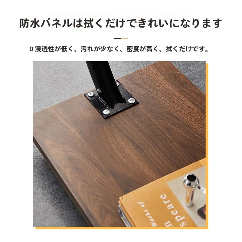 サイドテーブル ソファーテーブル C型：北欧風の移動式小型テーブルでリビングのアクセントを創出
