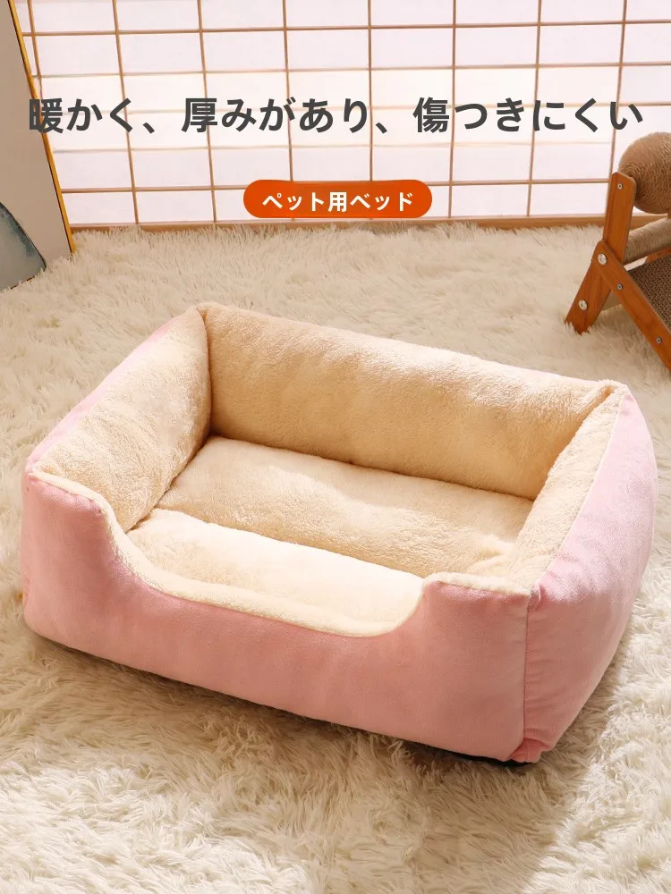 四季通用猫用ベッド、洗える、噛みつき防止の実用性と使用シーン