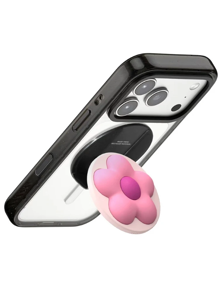 シリコン製 立体花びらスマホスタンド：Magsafe対応の折りたたみ式ホルダーの実用性と設計原理