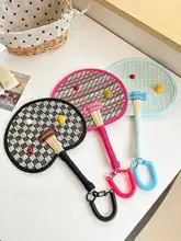 可愛らしい手編みの扇子【夏用・カラフル・持ち運びに便利・赤ちゃん用蚊よけ】