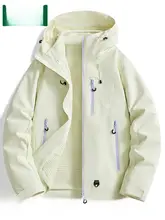 防風防水！春秋用ゆったりフィットのレディース3WAYアウター
