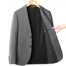 ビジネスカジュアル男性用ジャケット【春秋用・シングルブレスト・スタイリッシュデザイン】