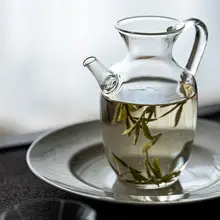 小さなポット サービスカップ フィルター 茶器 花茶カップ 耐熱ガラス