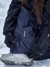 AWKA 防水・防風・防寒仕様のスノーボードパンツ【バックストラップ・冬用・厚手】（セットアップ対応）