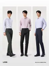 ストレートビジネスカジュアルパンツ【中腰・秋用】