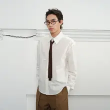 KREATE 長袖カジュアルシャツ【ダブルタイ・ユニセックス・オールシーズン対応】