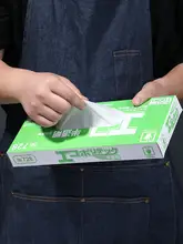 使い捨てプラスチック透明手袋【食品用・PE素材・厚手・キッチン・美容用】