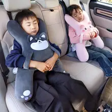 子供用カーシート抱き枕【長距離移動・かわいらしいデザイン・首を支える寝枕】
