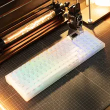 透明カスタマイズメカニカルキーボード ユーザー/使用シーン: 3モードワイヤレスBluetooth スクリーン付きノブ 静音