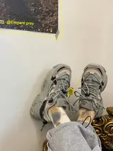 カジュアル厚底スニーカー【男女兼用・春夏用・ファッションアイコン】