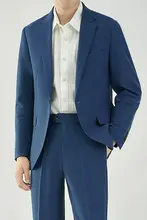  メンズカジュアルスーツセット【スリムフィット・上質な素材・結婚式用】