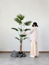 リアルな観葉植物風 アーチ型ポット【インテリア装飾・飲食店用・落ち着いた雰囲気】