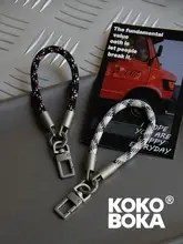 KOKOBOKA タイ原色合金製 7MM ミニアウトドアイベント用 スマートフォン用ストラップ【車の鍵・AirPods・カメラ用防丢紐・水筒チェーン】