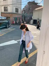 デニムパンツ レディース ウォッシュ加工 ヴィンテージ ストレート 着痩せ オールシーズン