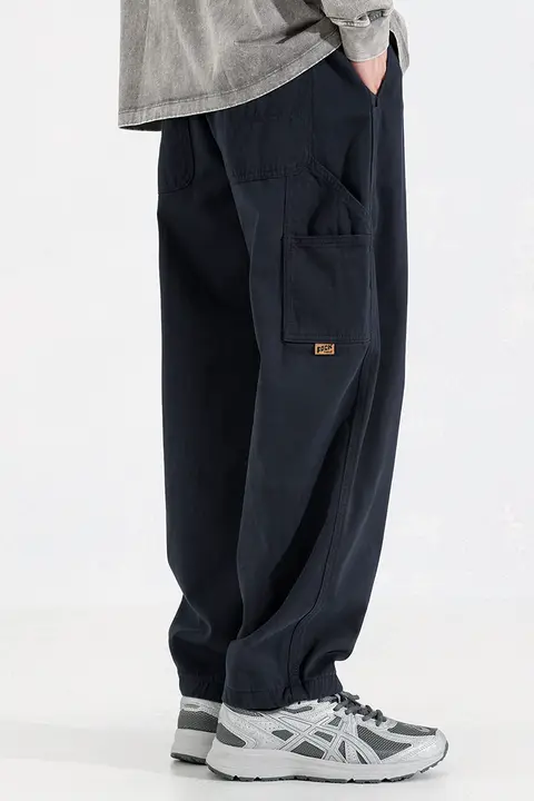 Ceecuz メンズ アウトドア用 ヴィンテージスタイル テーパード 作業パンツ【フィット・カジュアル・ストレートレッグ】