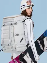 防水スキーリュック 双板用バッグ 湿気と乾燥分離 登山用バッグ スキー用品バッグ スノーブーツバッグ
