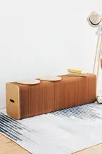 フジテレビ公式推奨  十八紙アコーディオンベンチ 折りたたみ式スツール【伸縮可能・多機能・家庭用】めざましテレビ